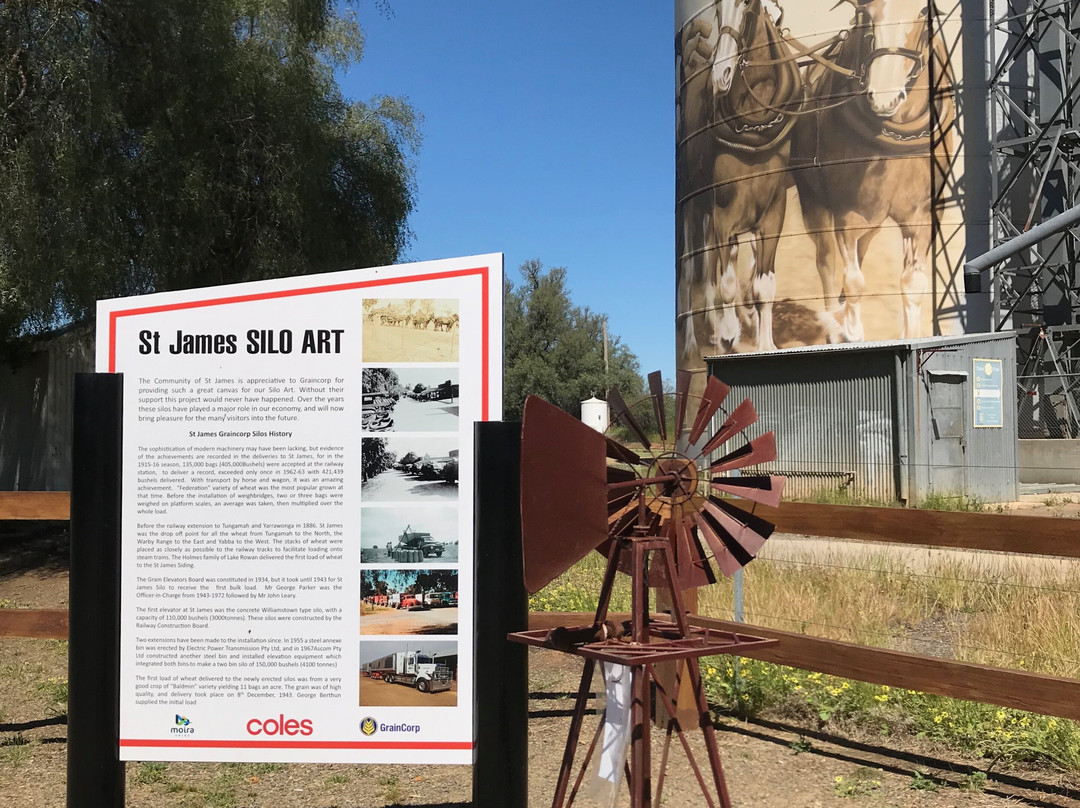 St James Silo Art-St James必去景点
