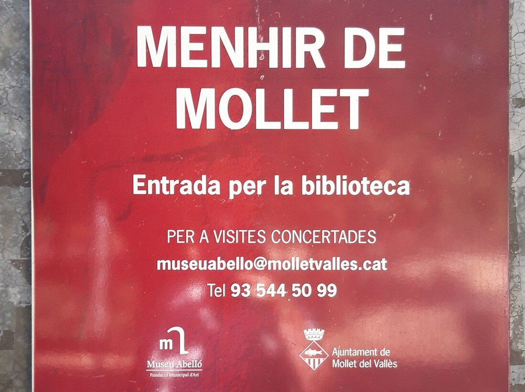 Menhir de Mollet景点图片