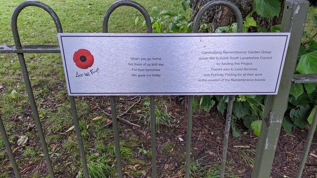 Cambuslang War Memorial-Cambuslang必去景点