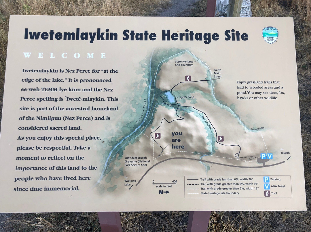 Iwetamlaykin State Heritage Site-Joseph必去景点