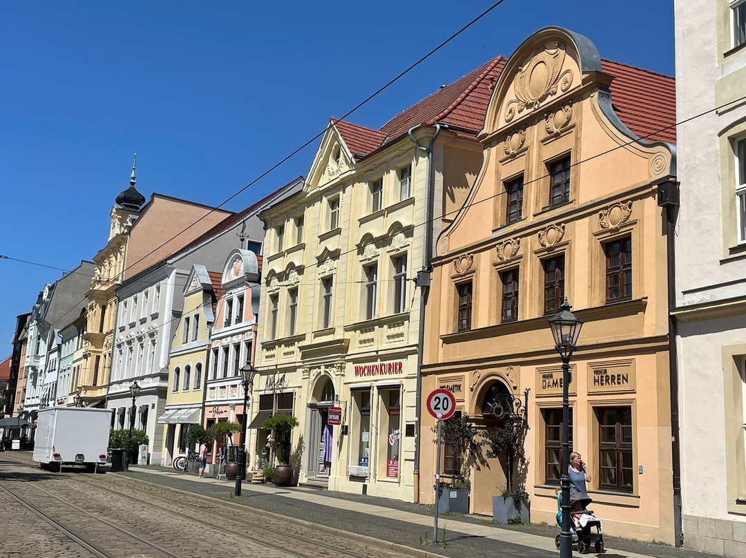 Cottbuser Altmarkt und Marktbrunnen