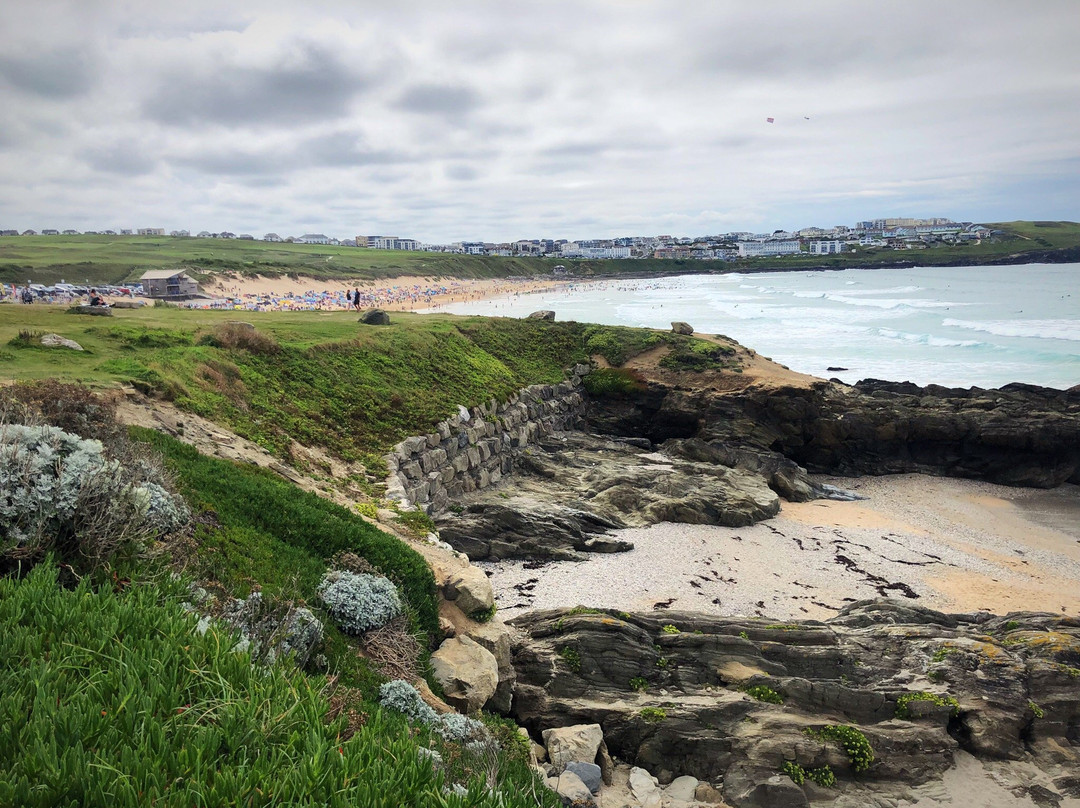 South West Coast Path Walk - Newquay's Twin Headlands from Newquay Station-纽奎必去景点