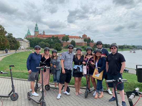 eScooters Tours-克拉科夫必去景点