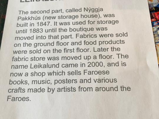 Leiikalund-Klaksvik必去景点