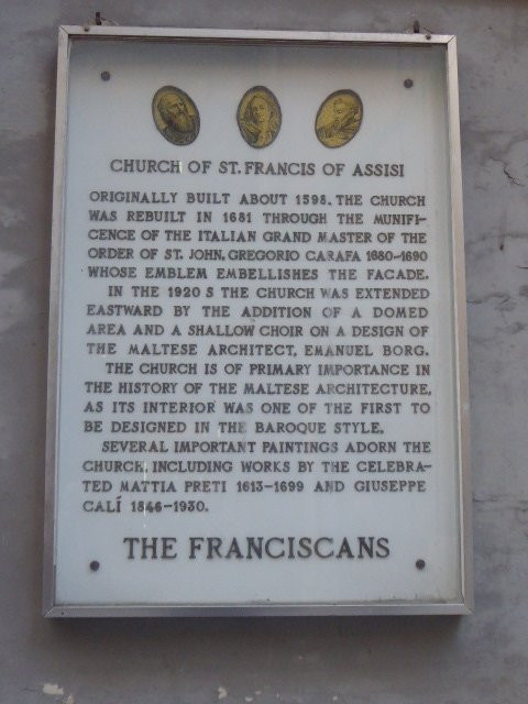 St. Francis' Church Valletta景点图片