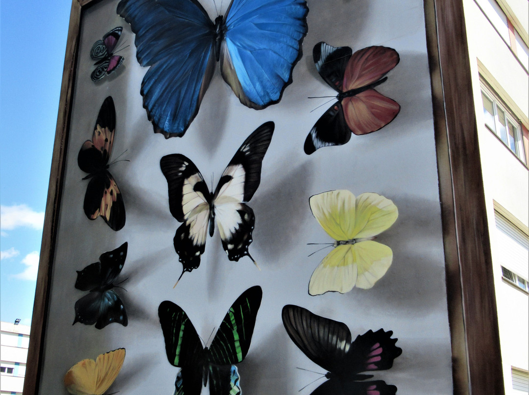 Fresque "Collection de papillons"-蒂永维尔必去景点