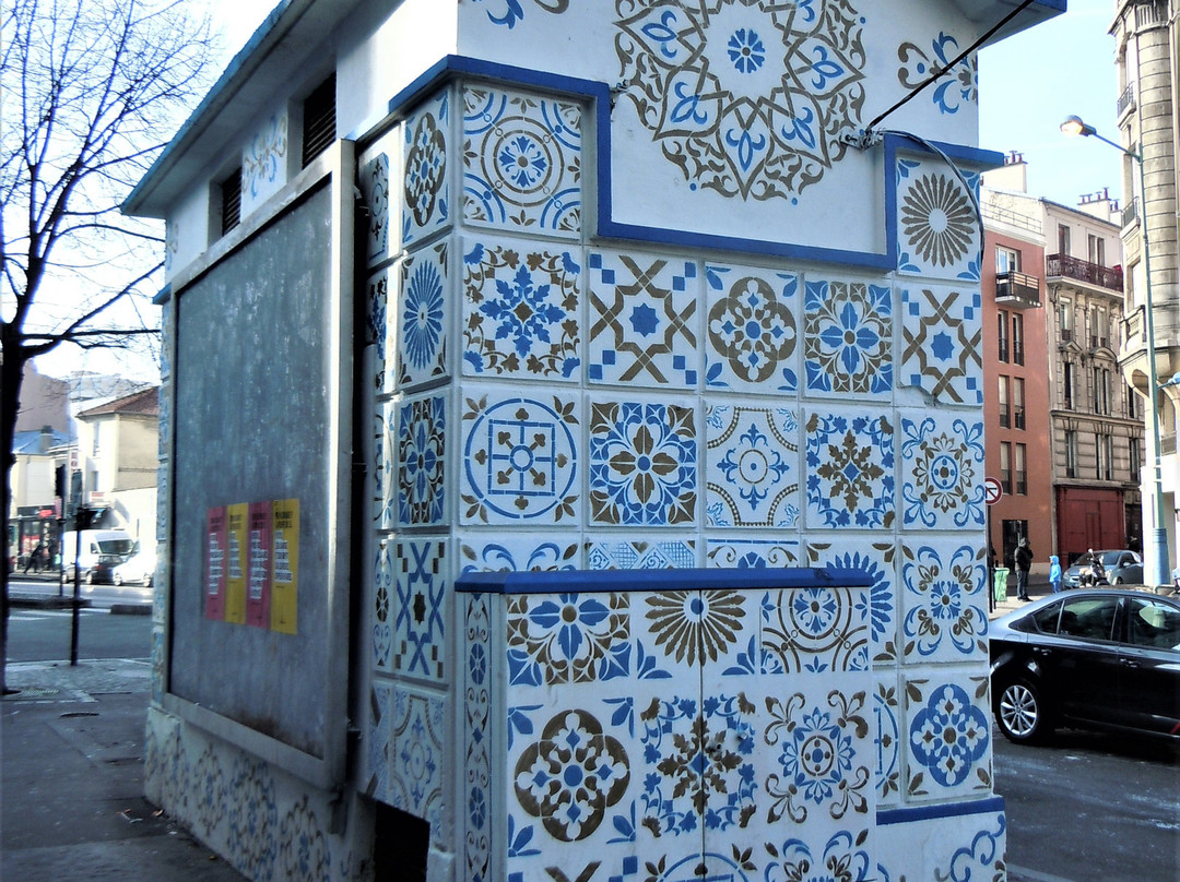 Fresque Tunisie dans la Ville-塞纳-圣但尼必去景点