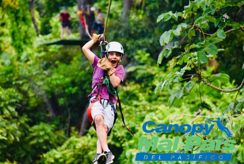 Canopy del Pacifico Mal Pais景点图片