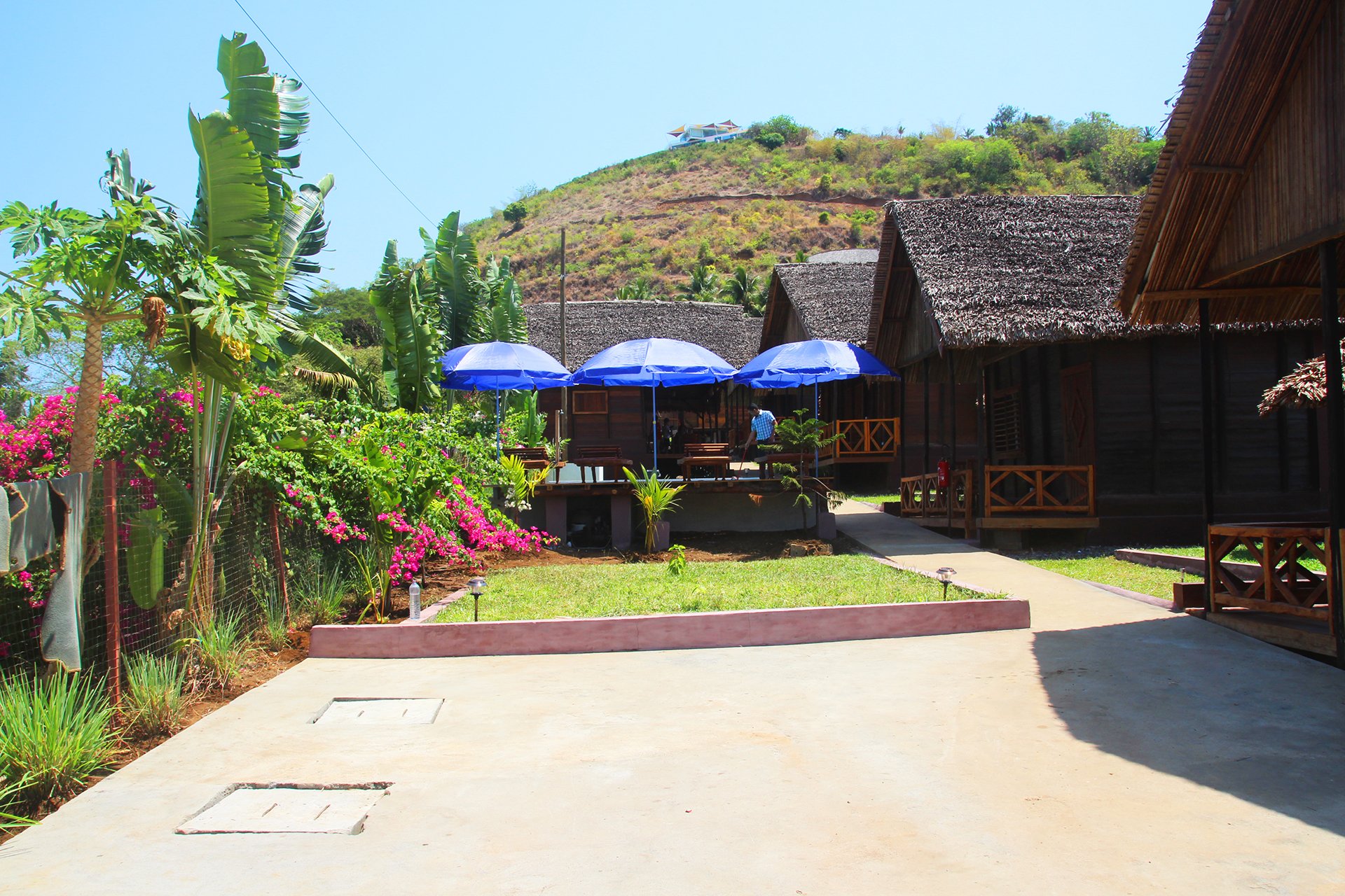 Bungalows des Tropiques-浴室