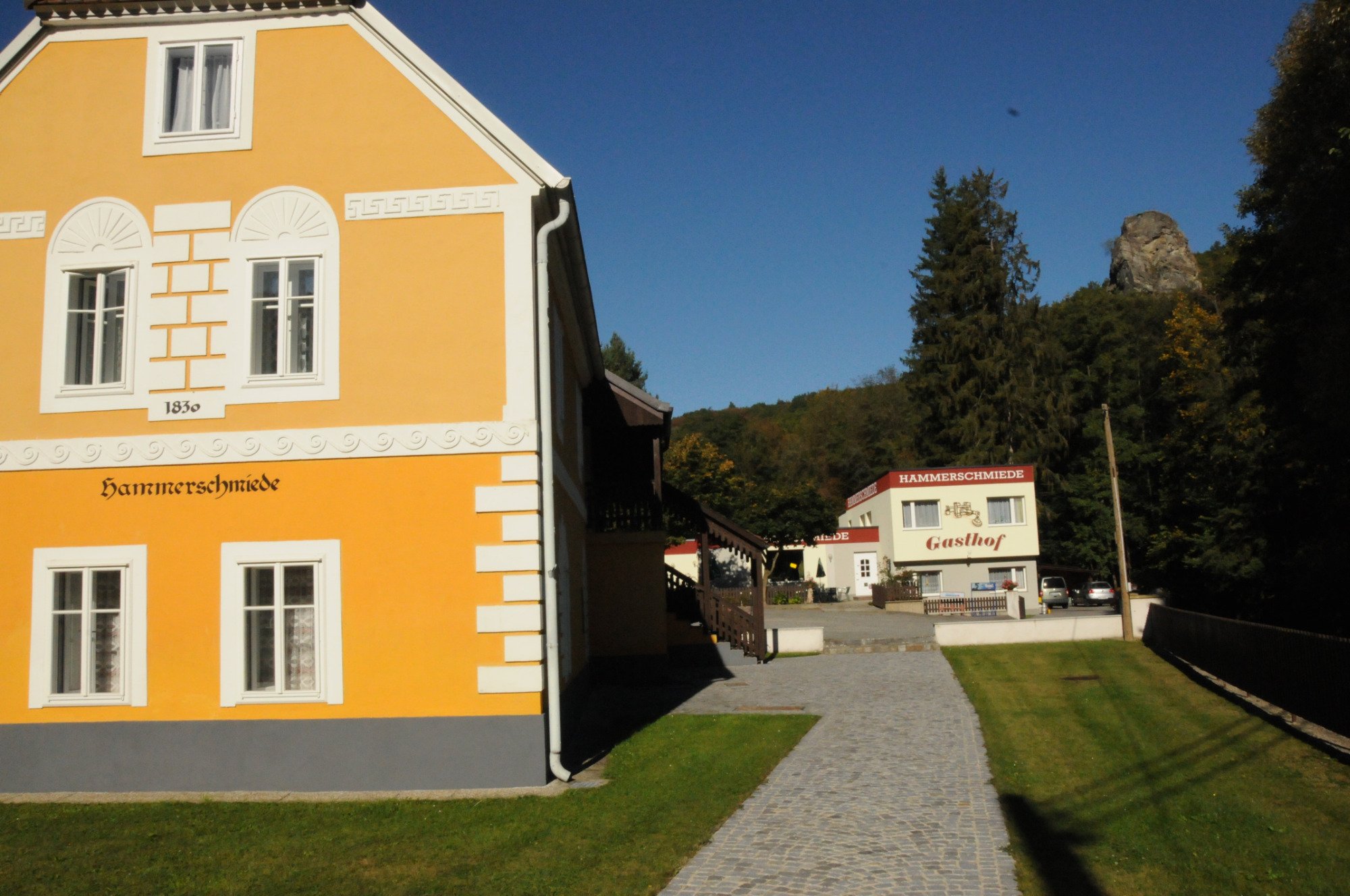 Gasthof Hammerschmiede Hardegg-浴室
