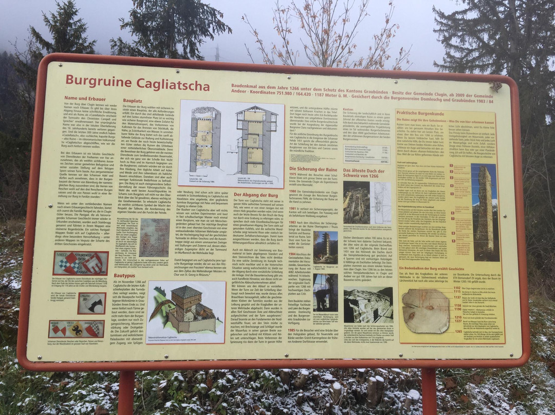 Burg Cagliatscha景点图片