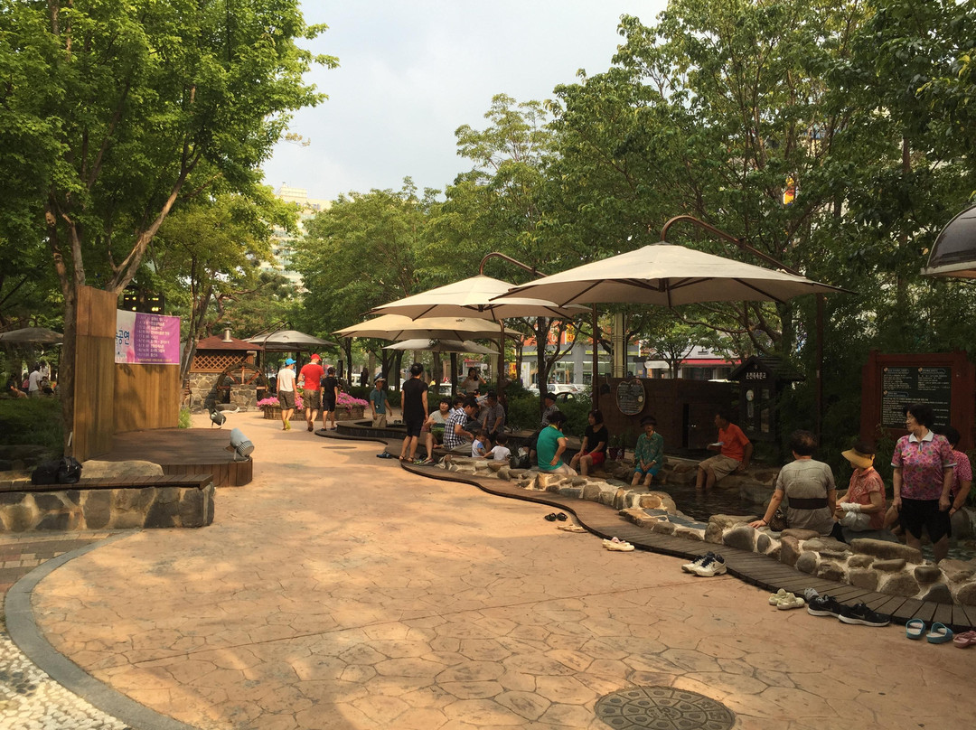 Yuseong Hot Springs Public Foot Bath-大田必去景点