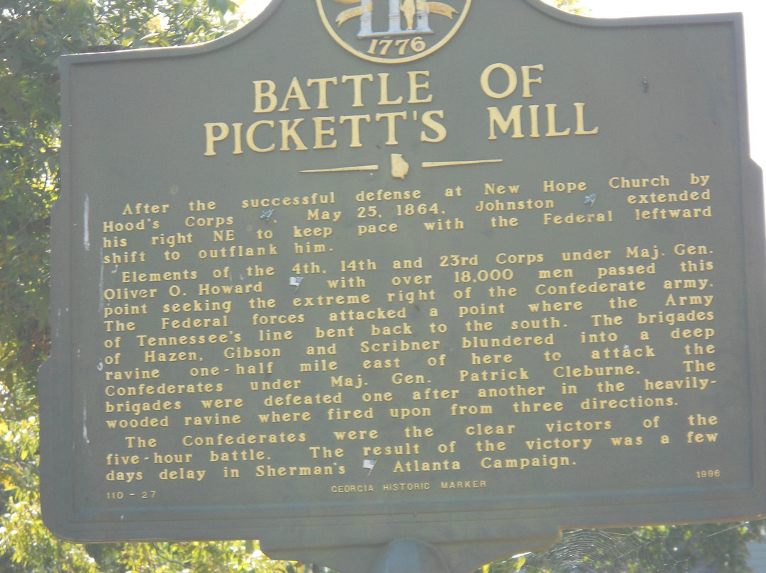 Pickett's Mill Battlefield-达拉斯必去景点