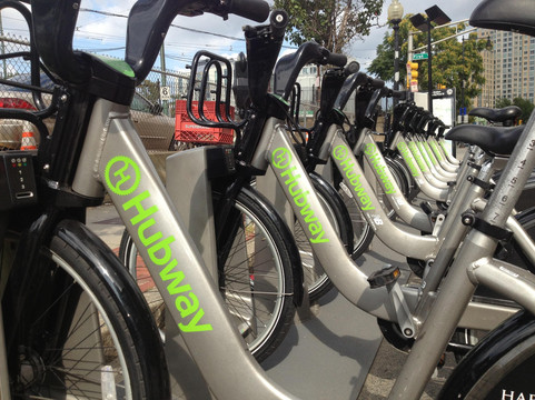 Hubway Bike Rental-波士顿必去景点
