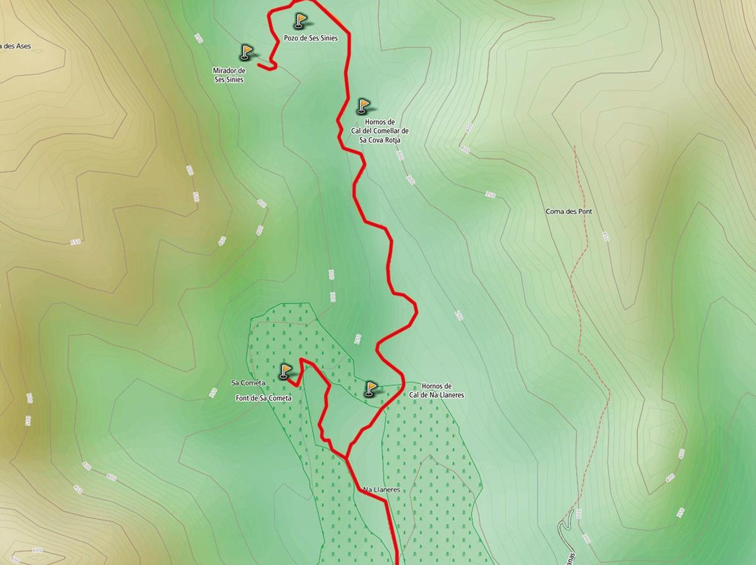CR10 Es Galatzo - Ses Sinies Trail-Es Capdella必去景点