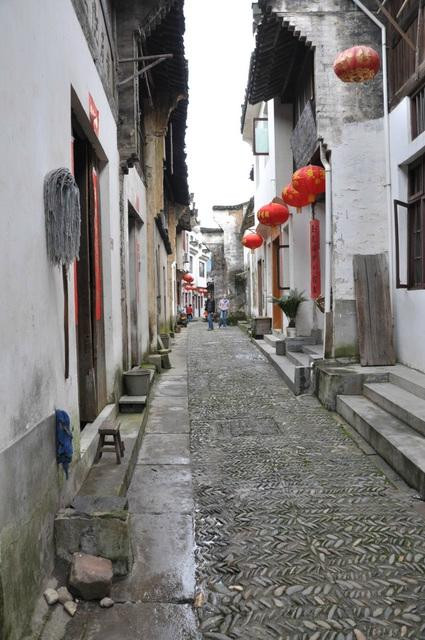 渔梁坝和渔梁古镇-黄山市必去景点