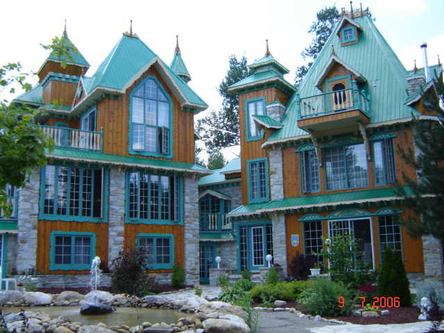 Saint-Alexis-des-Monts酒店住宿-Chaumiere des Tourelles - Gite & Chalet