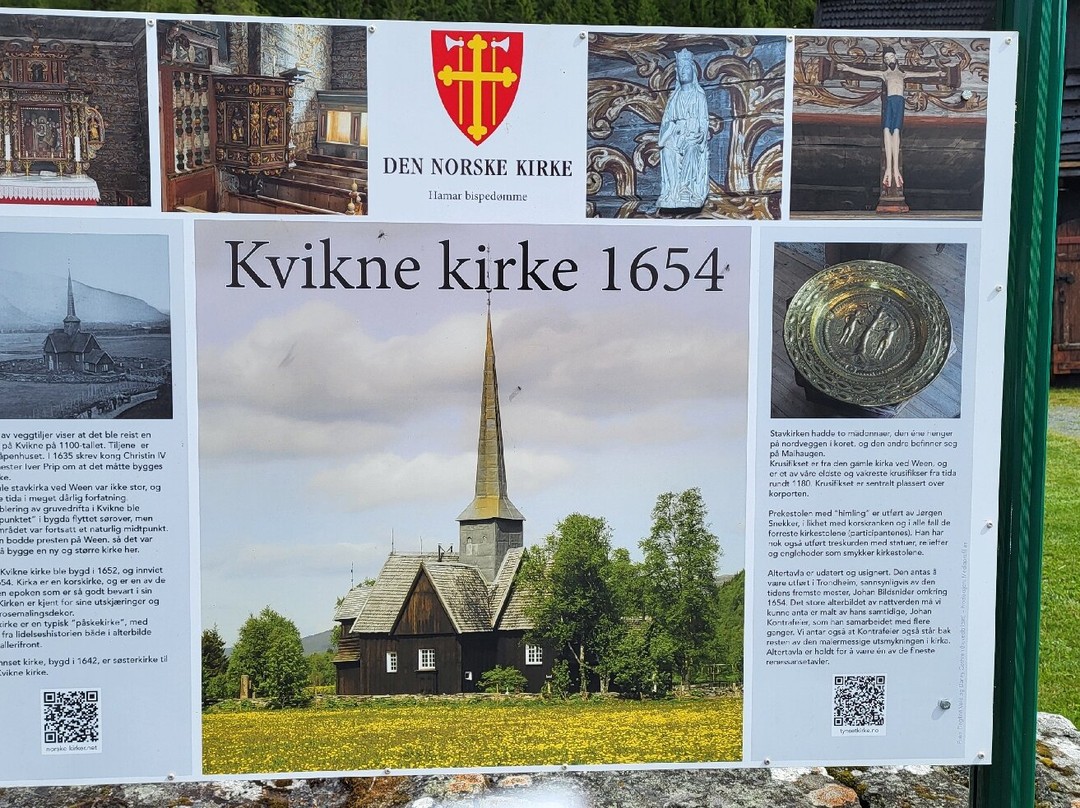 The Church at Kvikne景点图片