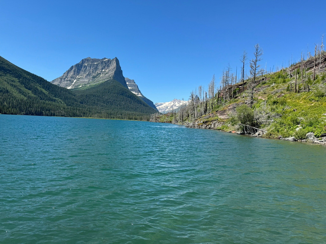 St. Mary Falls-冰河国家公园必去景点