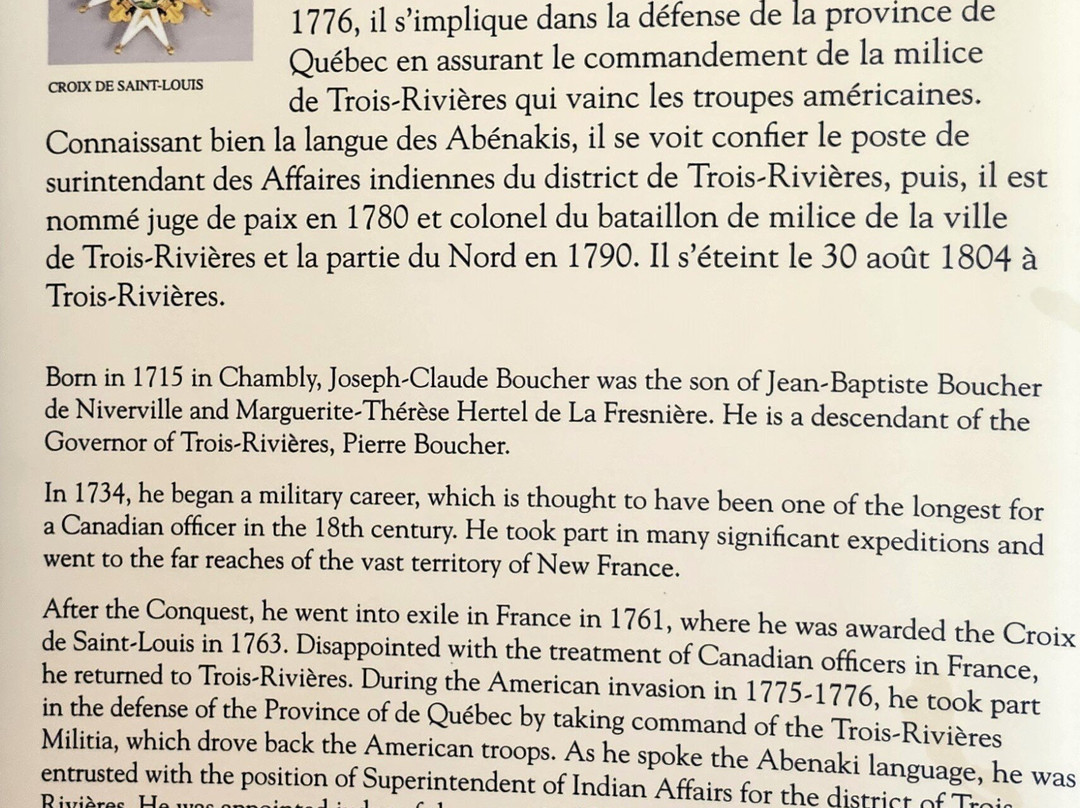 Manoir Boucher de Niverville-三河市必去景点