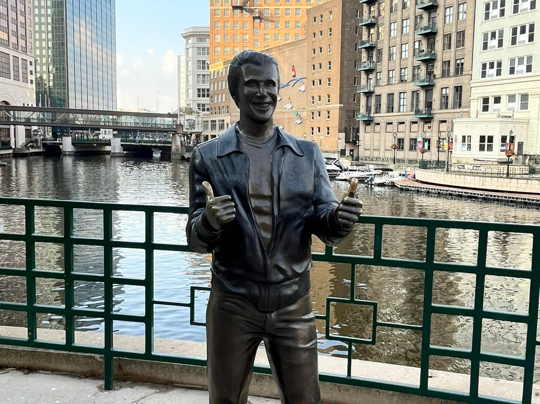 Bronze Fonz-密尔沃基必去景点