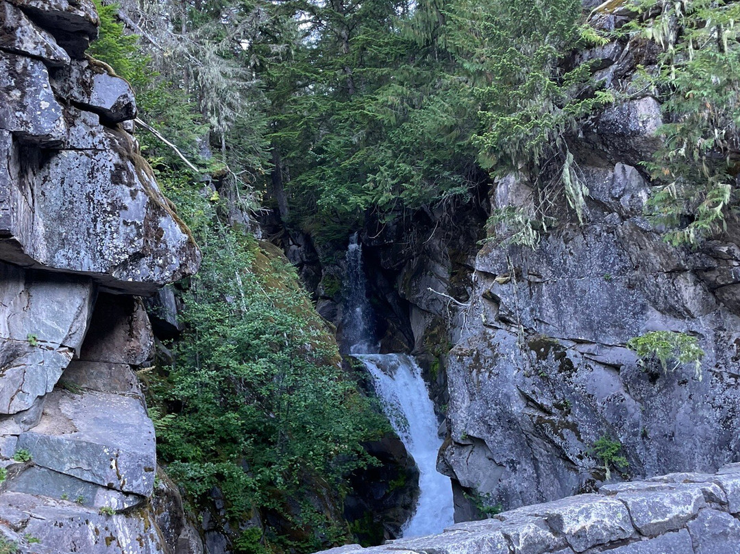 Christine Falls Viewpoint-雷尼尔山国家公园必去景点