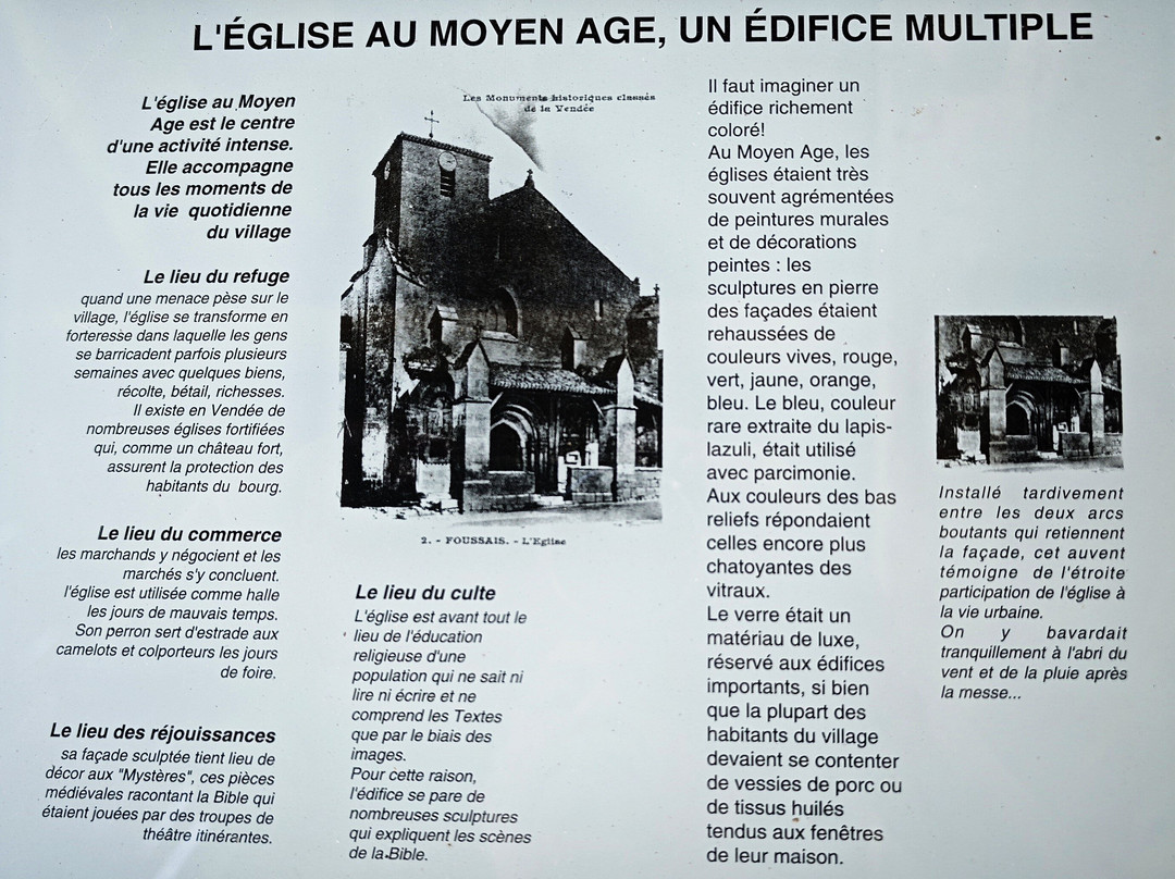 Église Saint-Hilaire-Foussais-Payre必去景点