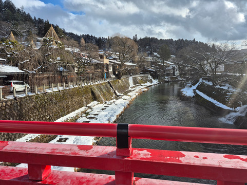 Nakabashi Bridge-高山市必去景点