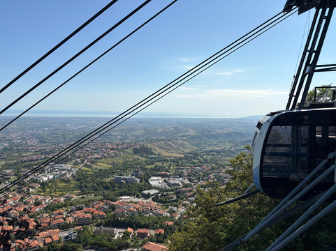 Funivia San Marino-Borgo Maggiore必去景点