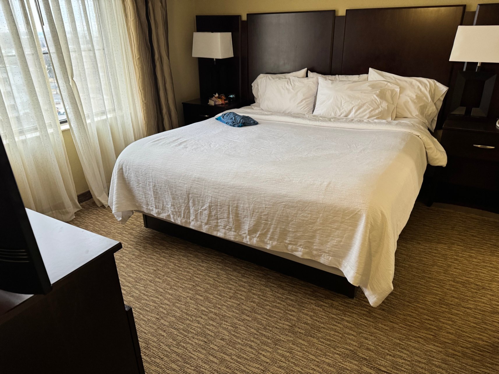 明尼阿波利斯北希尔顿安泊酒店-客卧