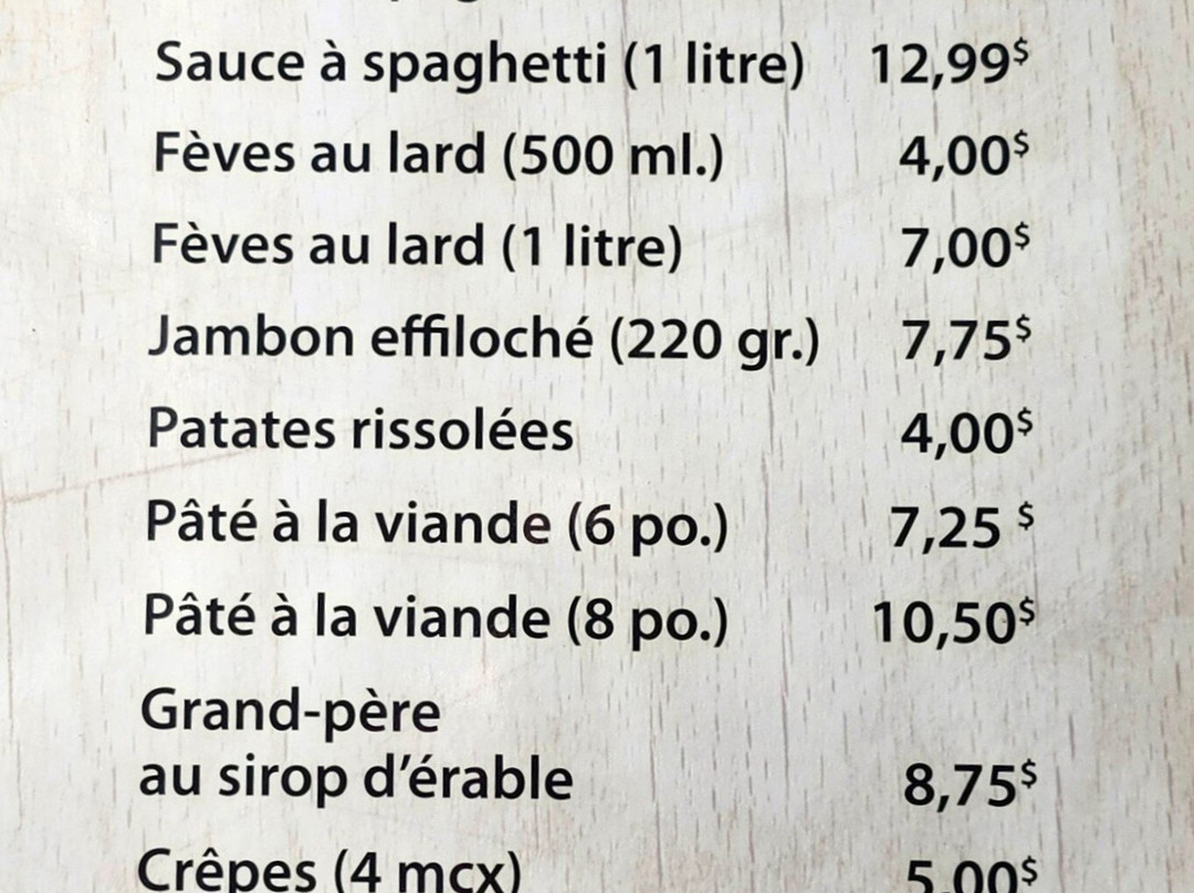 Cabane à sucre Chabot