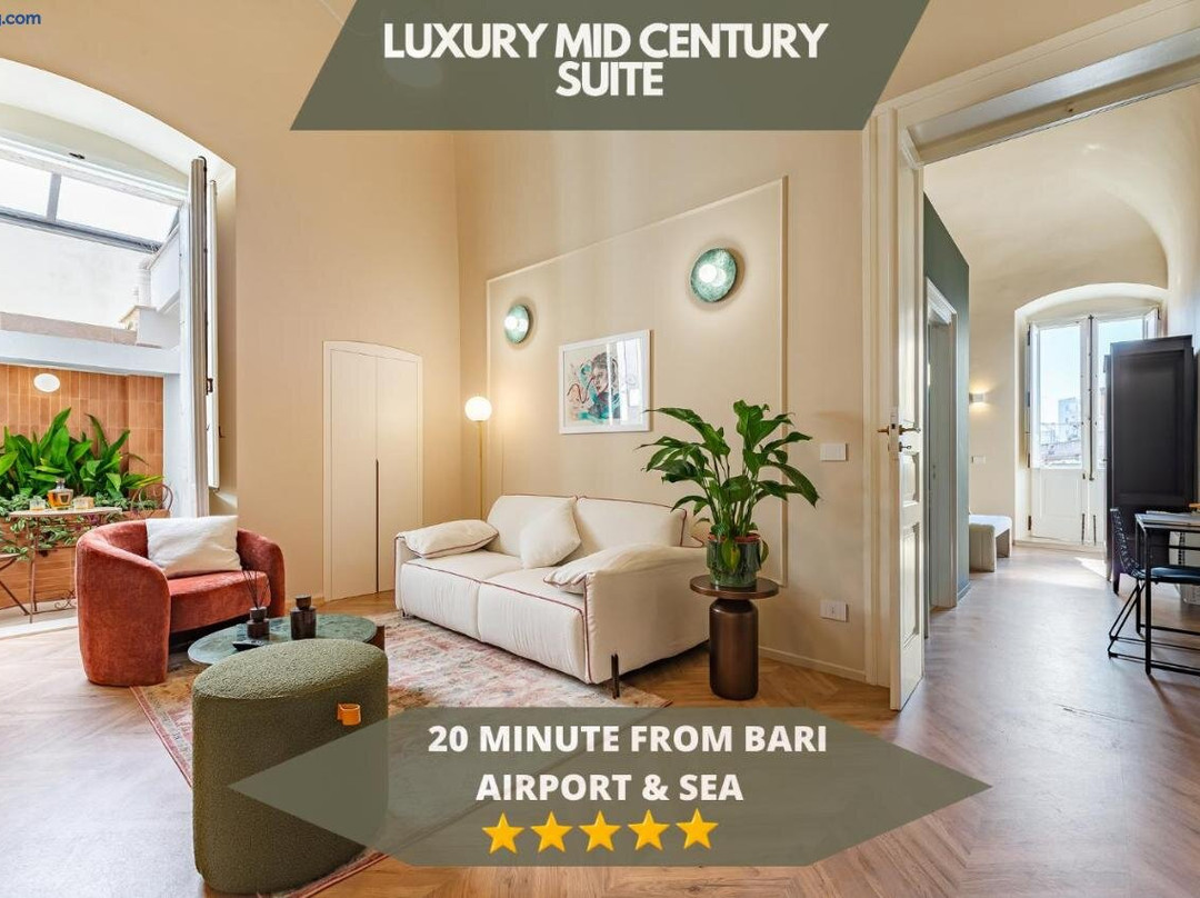 20min Sea & Airport - AC&WIFI Pastel & Mid-Century Suites