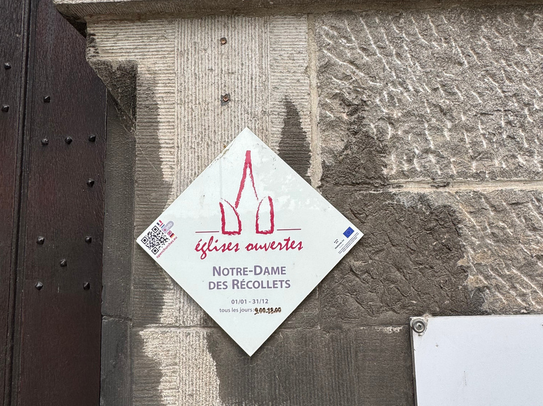 Église Notre-Dame des Recollets-韦尔维耶必去景点
