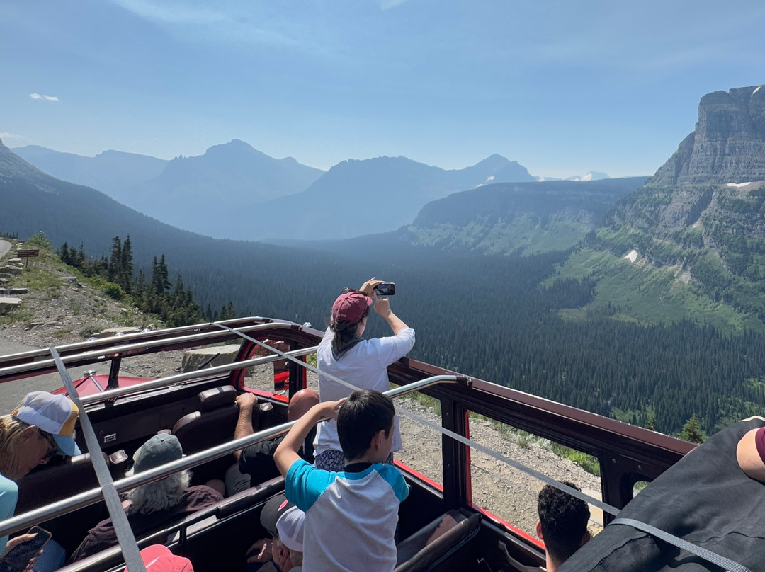 Glacier National Park Red Bus Tours-冰河国家公园必去景点