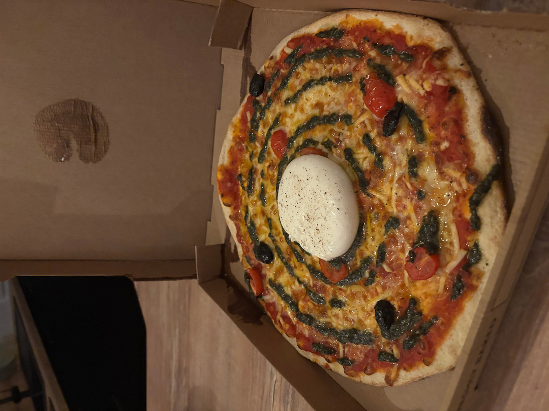 Le comptoir à pizzas
