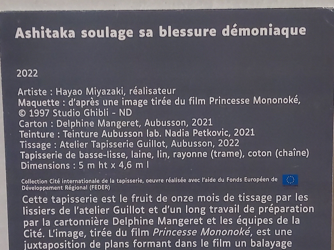 Cite internationale de la tapisserie-Aubusson必去景点