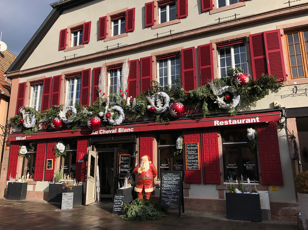 里博维尔酒店住宿-Au cheval blanc