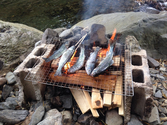 Otamba River International Niji-masu Fishing Spot