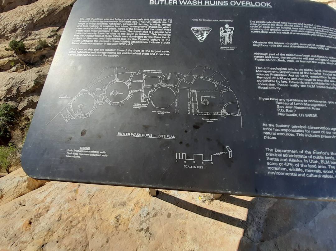 Butler Wash Archeological Ruin-布兰丁必去景点