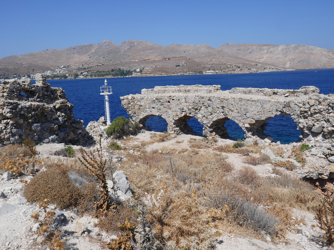 Bourtzi Byzantine Fortress-Agia Marina必去景点