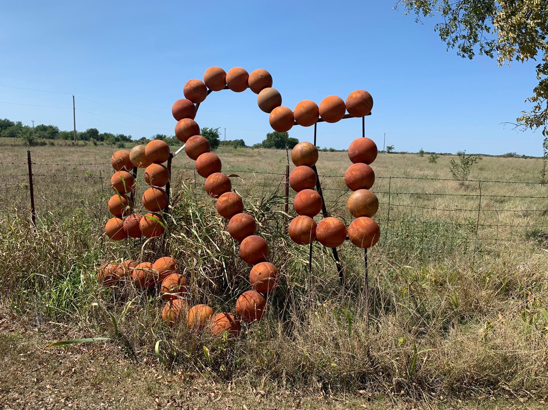 Bowling Ball Yard Art-Nowata必去景点