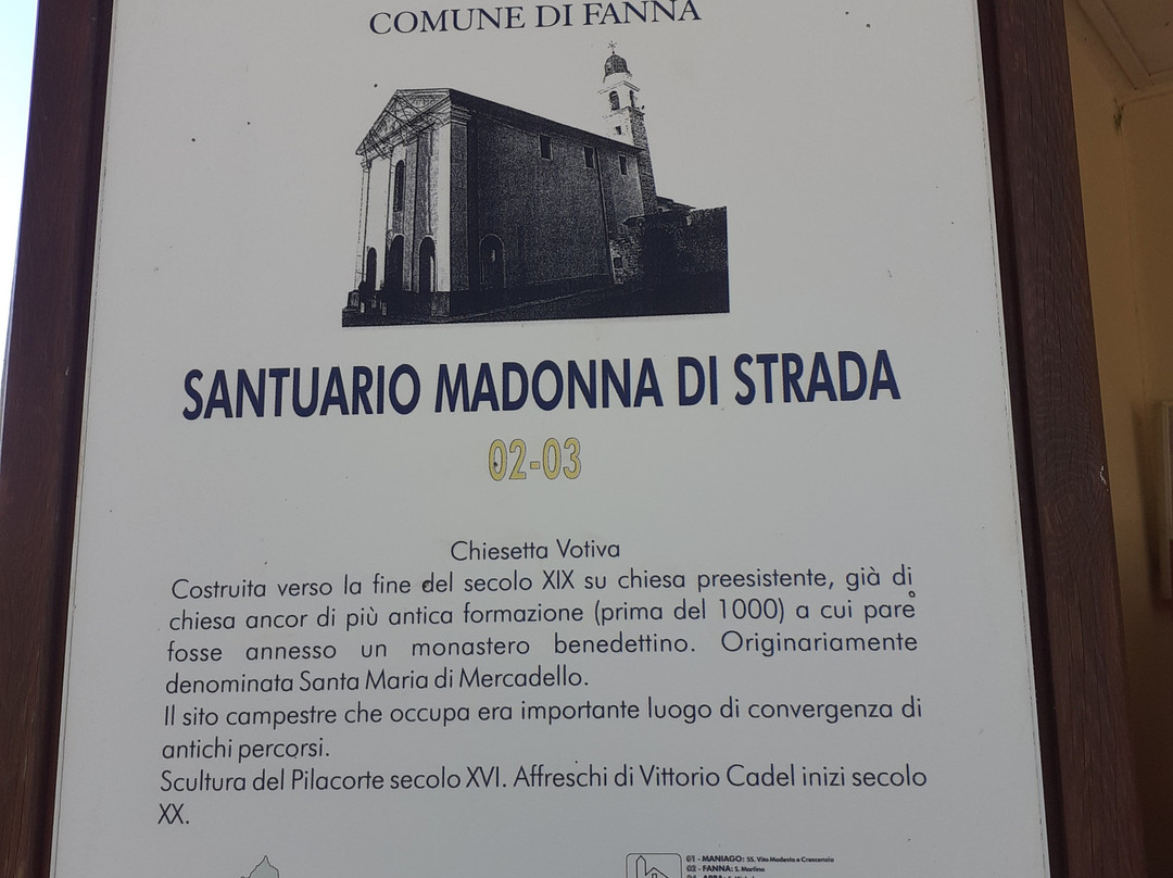 Santuario Madonna di Strada in Fanna景点图片