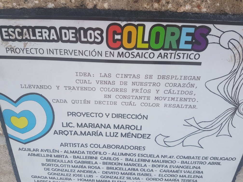 Escalera de los Colores景点图片