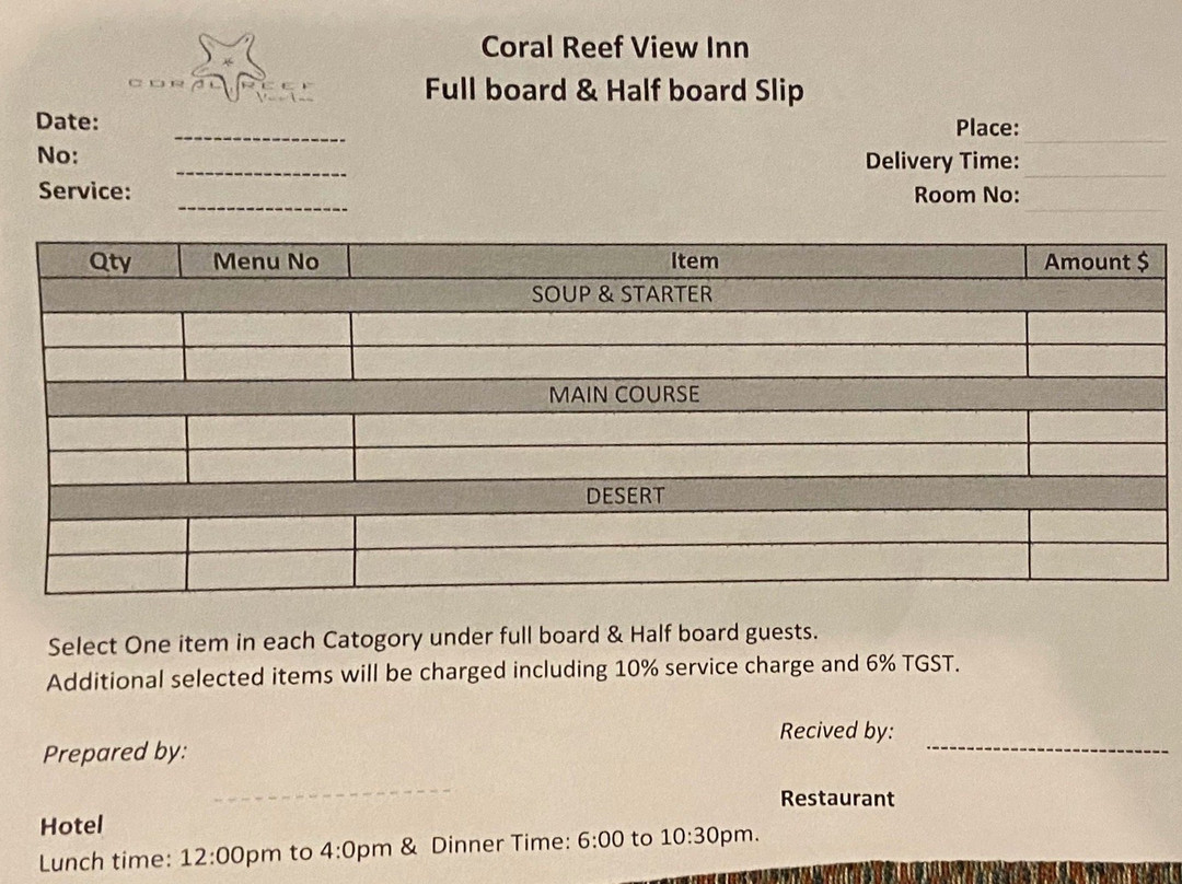 Coral Reef View Inn主图