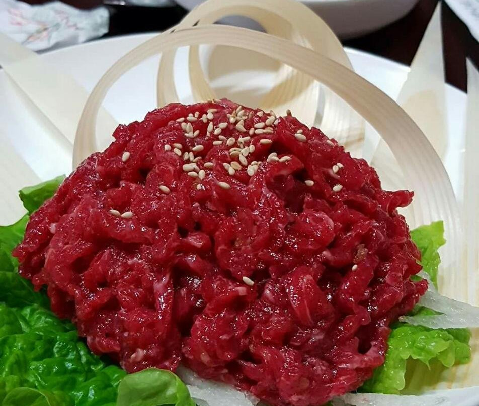 尚州市餐馆和美食-Blue Tile Charcoal Fire Garden