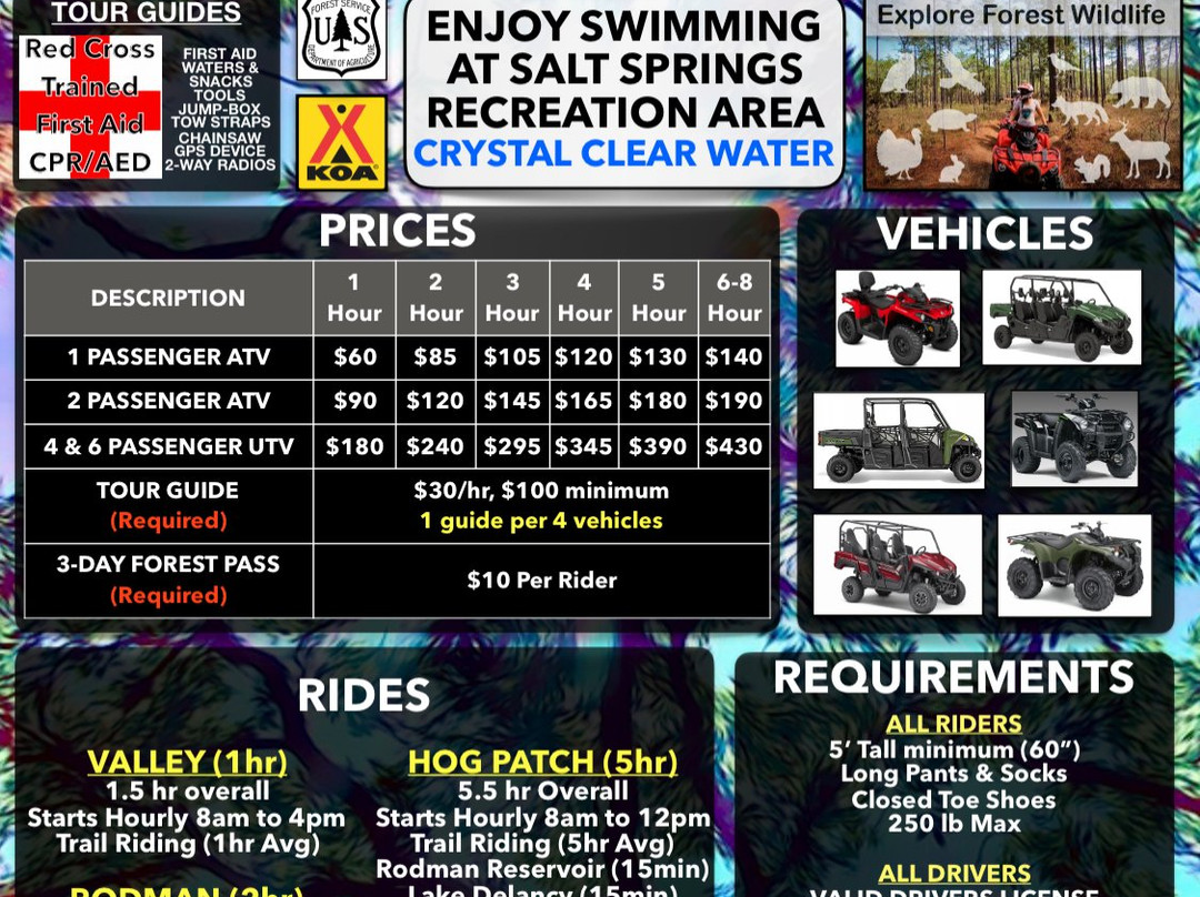 ATV Off-Road Adventure Tours-奥卡拉必去景点