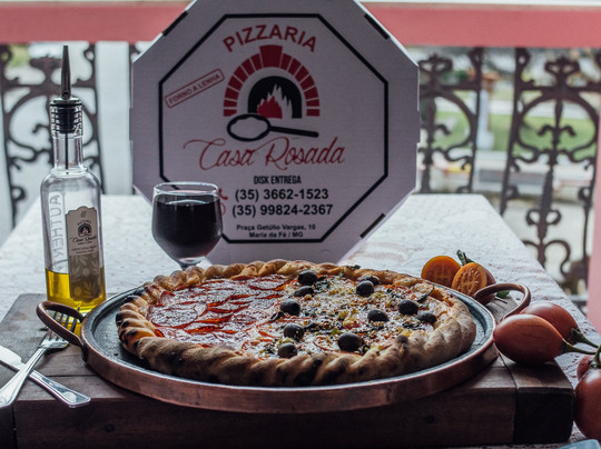 Maria da Fe餐馆和美食-Pizzaria Casa Rosada