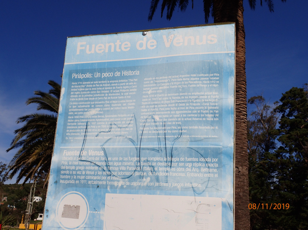 Fuente de Venus-Piriapolis必去景点