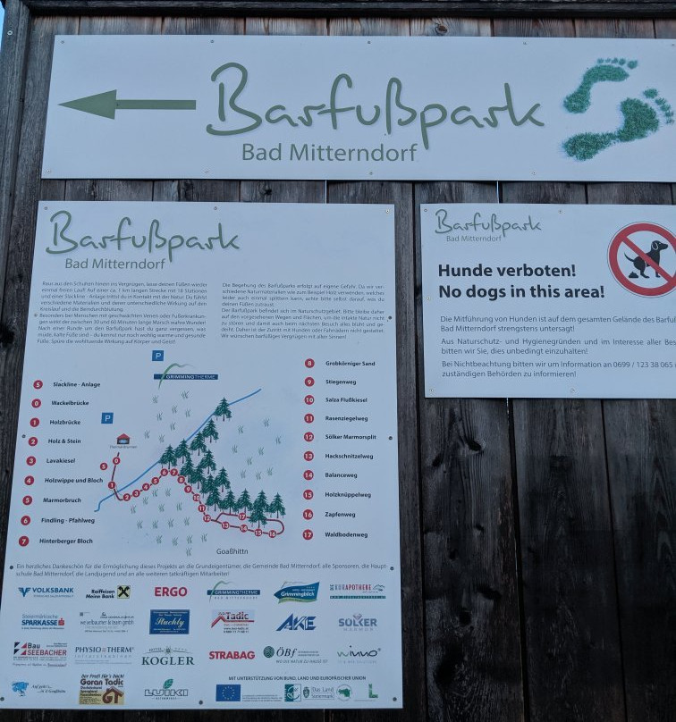 Barfußpark Bad Mitterndorf-泉米藤村必去景点