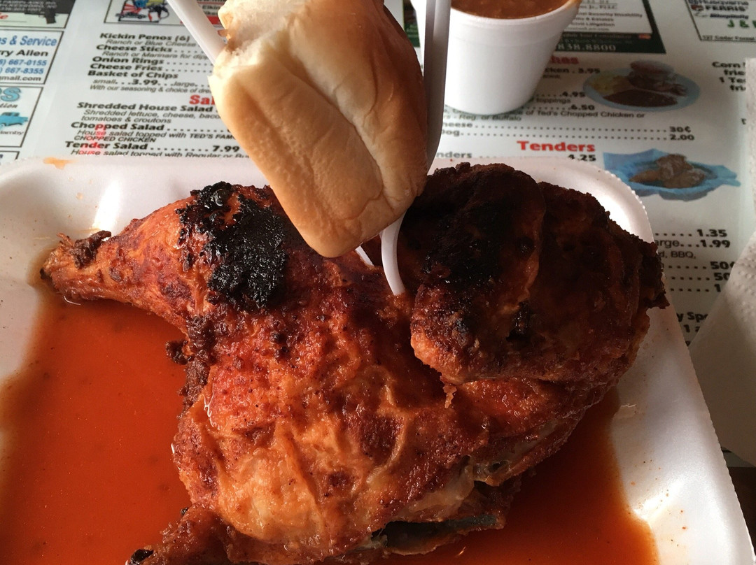 North Wilkesboro餐馆和美食-Ted's Kickin Chicken